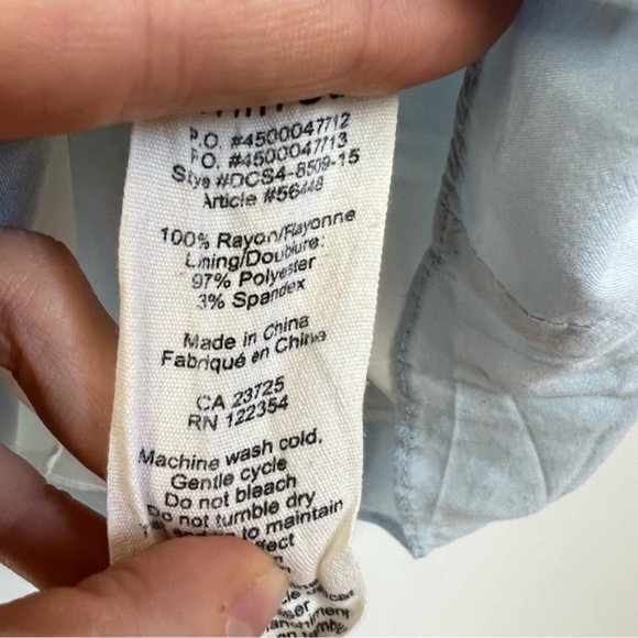 Aritzia Light Blue Mini Dress - Picture 5 of 13